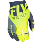 Fly Racing Handschuhe Kinetic hi-vis-grau
