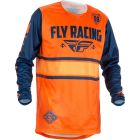 Fly Racing Hemd Kinetic Era orange-navy