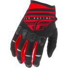 Fly Racing Handschuhe Kinetic K220 rot-schwarz-weiß