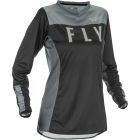 Fly Racing Hemd Lite Lady schwarz-grau
