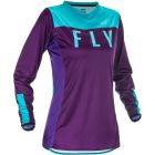 Fly Racing Hemd Lite Lady purple-blau