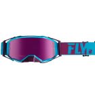 Fly Racing Brille Zone Pro blau-port / pink-mirror-smoke