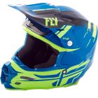 Fly Racing F2 Carbon Helm Mips Forge schwarz-hi-vis-blau
