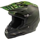 Fly Racing Helm F2 Carbon Mips Granite dunkelgrün-schwarz