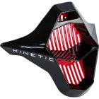 Fly Racing Mundstück Kinetic Sharp rot-schwarz