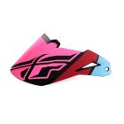 Fly Racing Helmschild Elite Guild matt-pink-blau-schwarz
