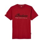 Indian Shirt Herren Red Marl Script Logo rot
