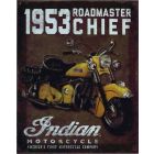 Indian Metallschild 1953 Roadmaster