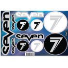Seven 22.1 Sticker Brand Sheet black