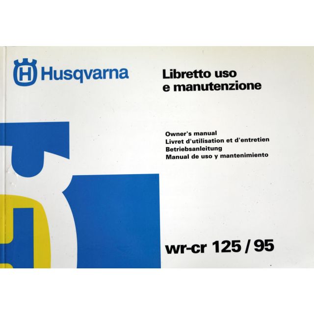 HUSQVARNA Bedienungsanleitung WR CR 125 95
