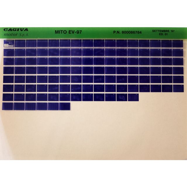 CAGIVA Microfich Ersatzteilkatalog Mito 125 95-