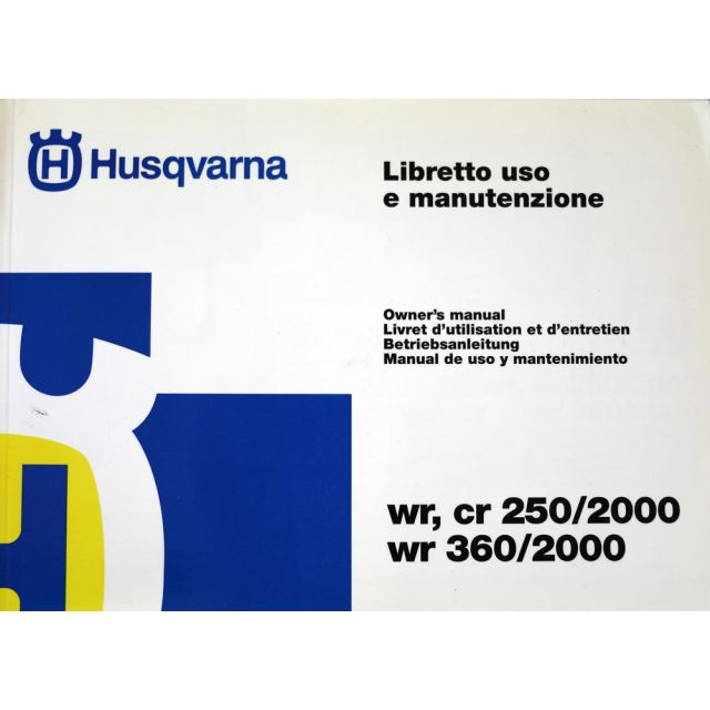 HUSQVARNA Bedienungsanleitung WR CR 250 360 00