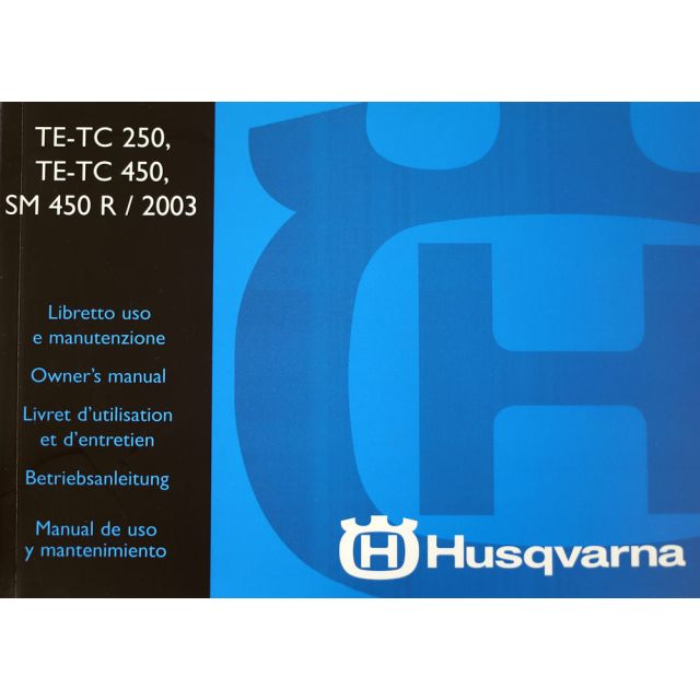 HUSQVARNA Bedienungsanleitung TE TC SMR 250 450 03
