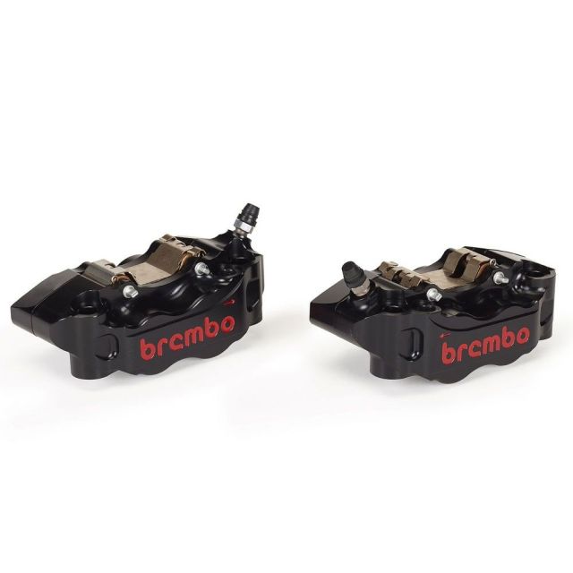 Brembo Radial Bremszangen-Kit GP4-RB 100 mm schwarz elox.