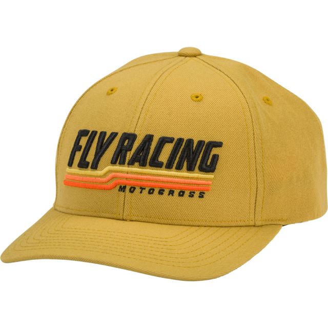 Fly Racing Cap Nostalgia mustard