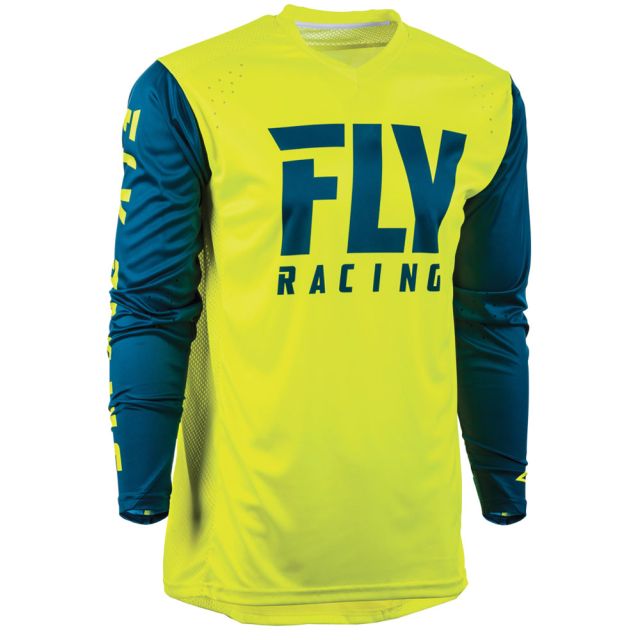 Fly Racing Hemd Radium hi-vis-navy