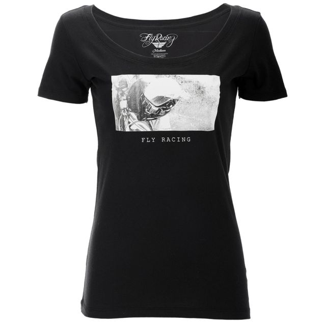 Fly Racing T-Shirt Credit Lady schwarz