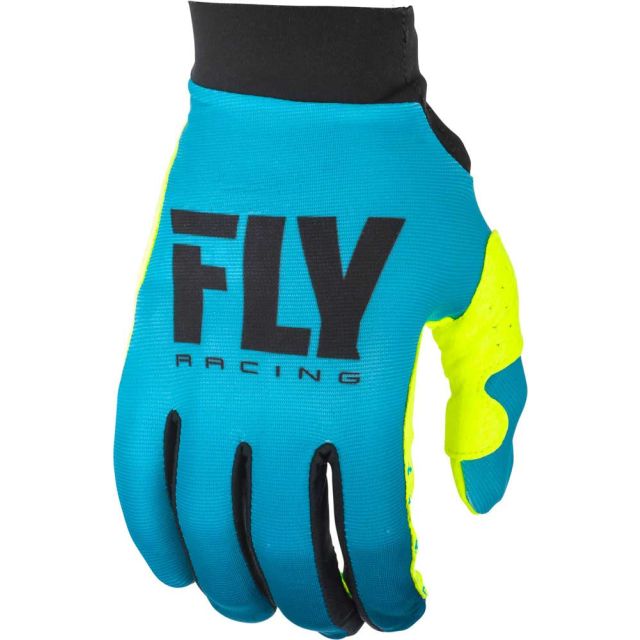 Fly Racing Handschuhe Pro Lite Lady blau-hi-vis