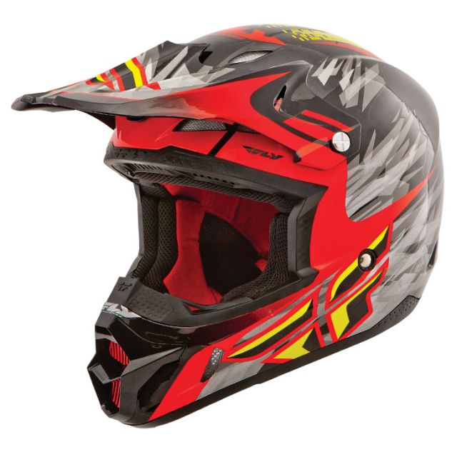 Fly Racing Helm Kinetic Pro Andrew Short rot