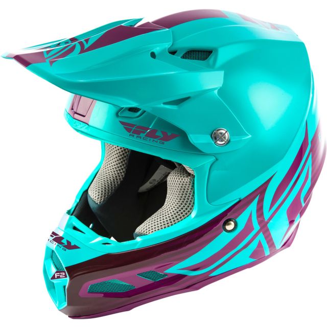 Fly Racing Helm F2 Carbon Mips Shield seafoam-port