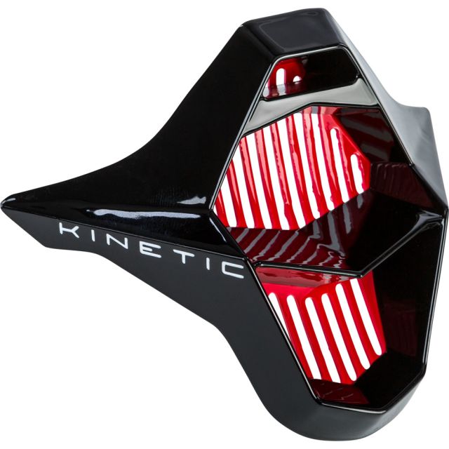 Fly Racing Mundstück Kinetic Sharp rot-schwarz