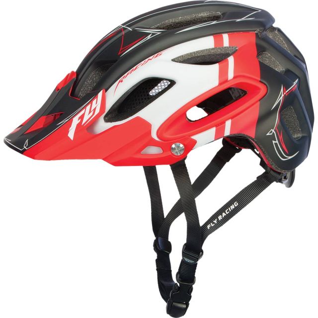 Fly Racing Helm MTB Freestone  rot-weiß-schwarz