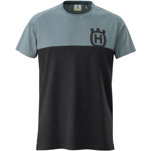 Husqvarna T-Shirt Inventor schwarz-grau