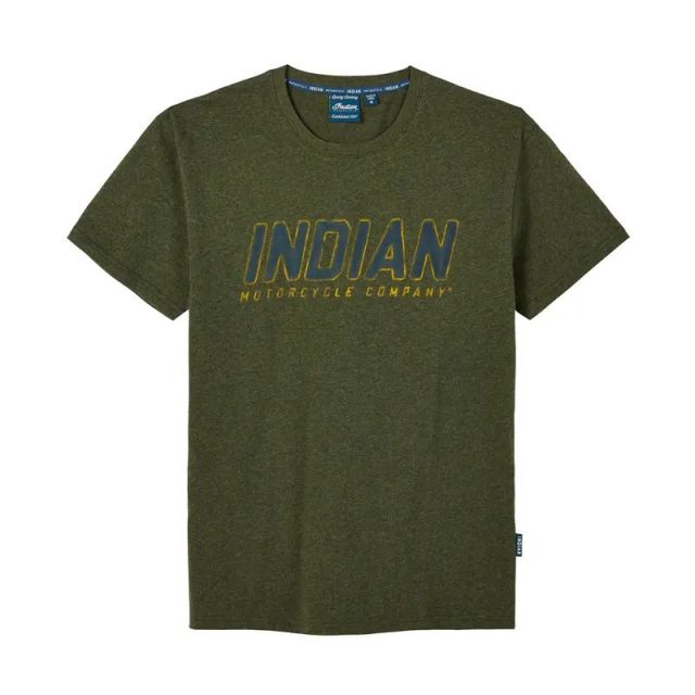 Indian T-Shirt Herren Block Track