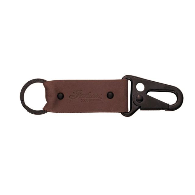Indian Schlüsselring Leder Scout 11cm