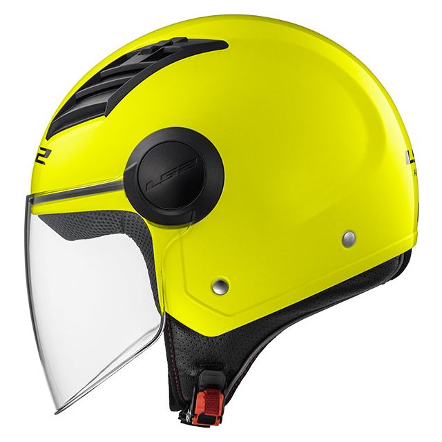LS2 Helm Airflow Solid matt hi-vis gelb
