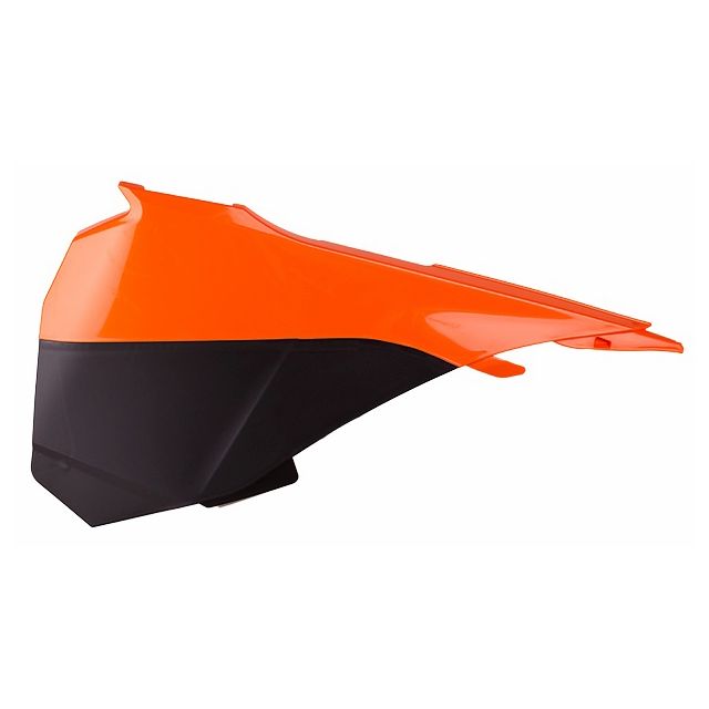Polisport Airbox Abdeckung orange-schwarz