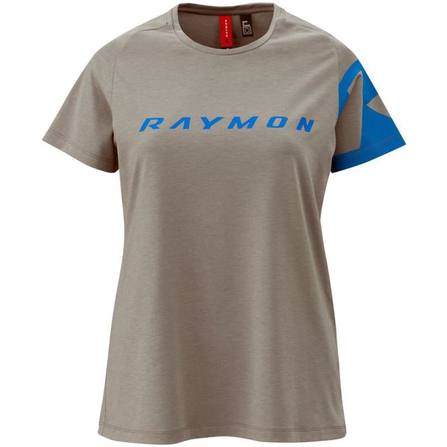 R Raymon T-Shirt Women Tourray Functional grau-blau