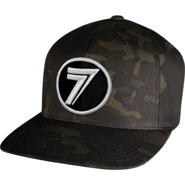 Seven 22.1 Hat Dot Patch black-camo