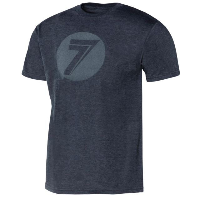 Seven T-Shirt Dot grey heather reflective