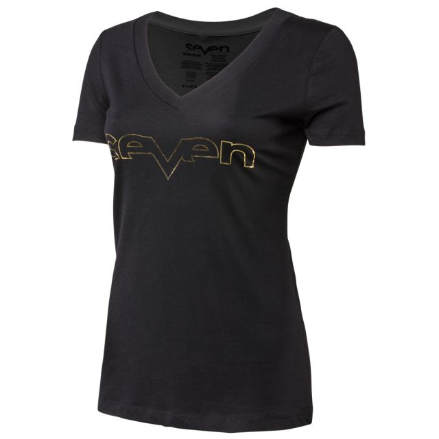 Seven T-Shirt Brand Foil black