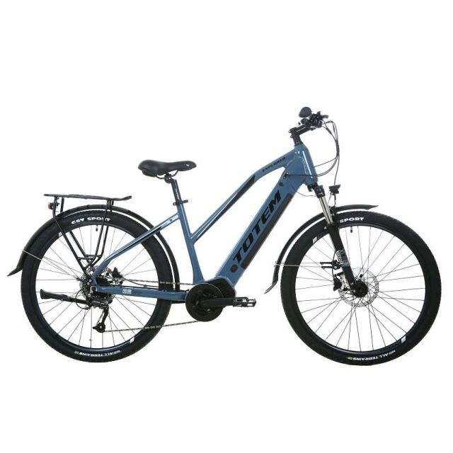 TOTEM Trekking E-Bike Explorer blaugrau 20,5"/52,1cm