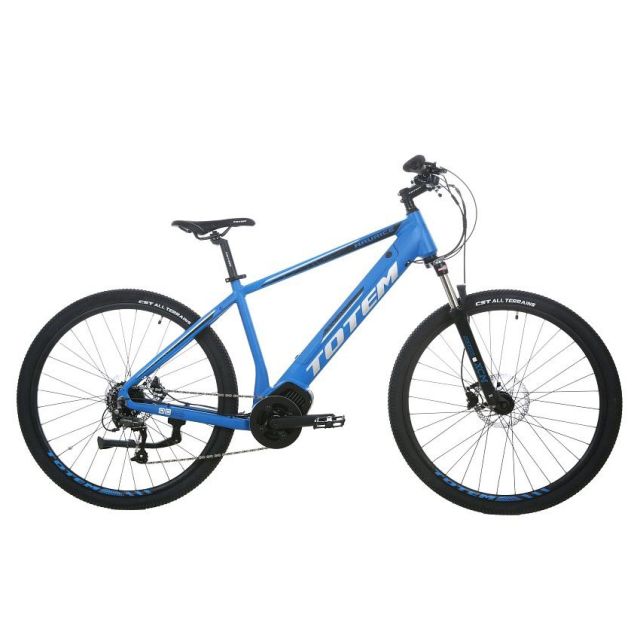 TOTEM Hardtail E-Bike Maurice blau-sw-weiß 21"/53,3cm