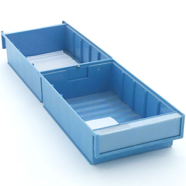 Treston Stapelbare Regalkasten 60x18,5x8cm blau